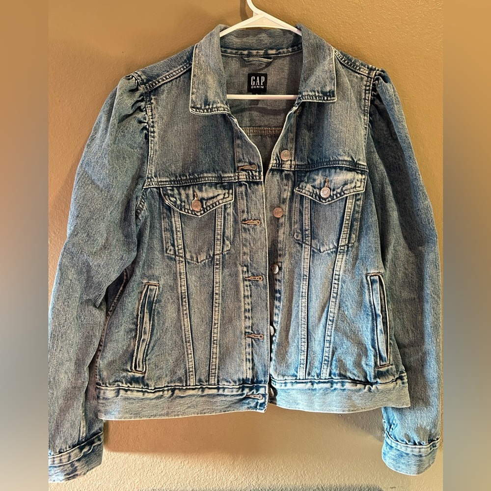 GAP Light Blue Denim Jacket XL